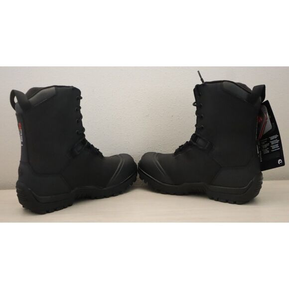 Ski-Doo Men\'s Sz 12 Black Insulated Leather Tec+ Snowmobile Riding Boots main image 7